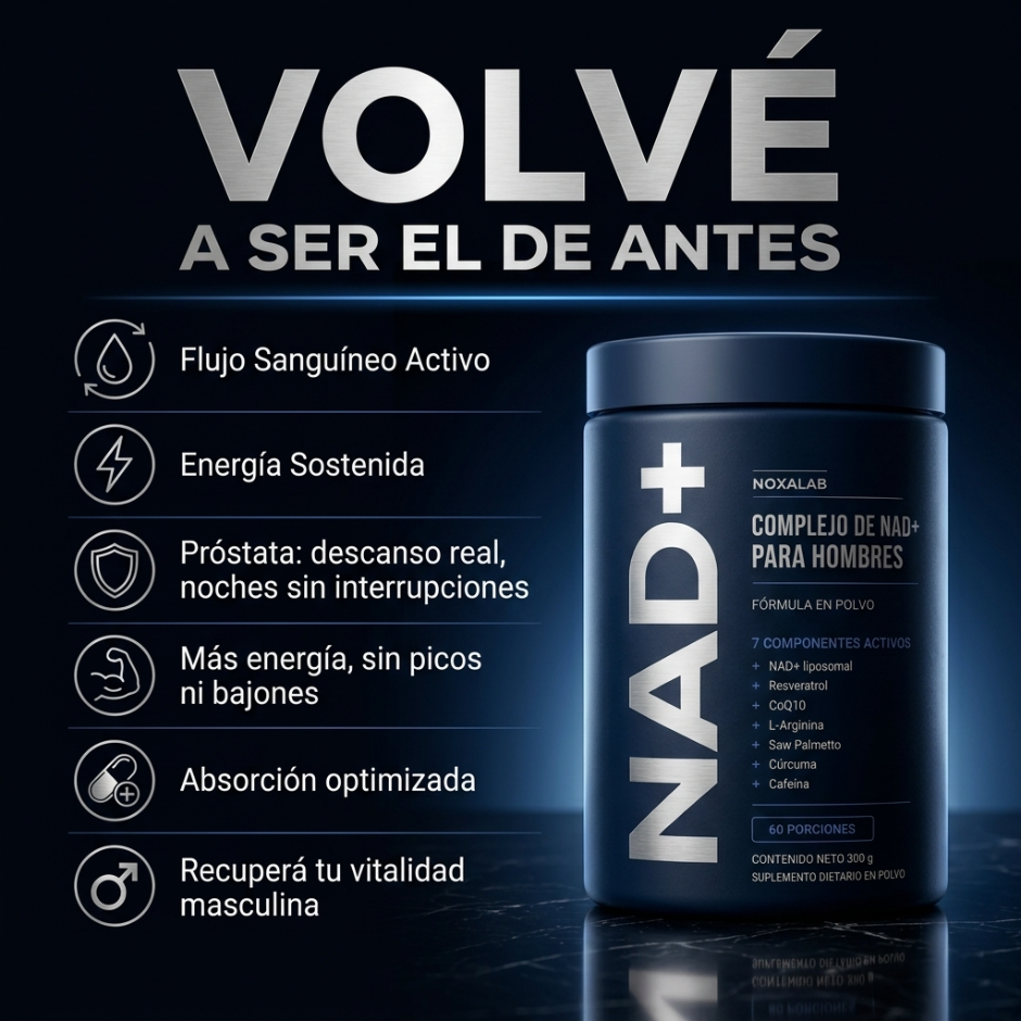 NoxaLab® Complejo de NAD+ 7 en 1 en Polvo
